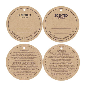 <span class=keywords><strong>ป</strong></span>้ายเทียนกระดาษคราฟท์มีกลิ่นหอมทำด้วยมือพิมพ์แบบกำหนดเองได้<span class=keywords><strong>ป</strong></span>้ายเทียนหอมป้ายกระดาษครา<span class=keywords><strong>ฟ</strong></span>ท์ - Product Image 2