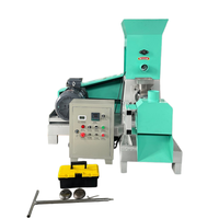 Machine d'extrusion d'aliments pour poissons flottants à haute expansion pour crevettes, crabes et fermes aquacoles