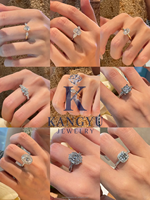 3 Karat Maßgefertigter Labor-Gezüchteter Ovaler Diamant Damen-Verlobungsring Gold IGI-Zertifiziert VVS/VS-Qualität Weiß D-Farbe als Geschenk