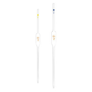 Cristalería de laboratorio al por mayor 10mL 15mL 25mL 50mL pipeta medidora de vidrio bombilla de laboratorio pipeta volumétrica mora - Product Image 2