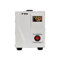 Régulateurs/stabilisateurs de tension monophasé de haute qualité AC 220V sortie PC matériel 50Hz fréquence LED ISO9001 certifié bon