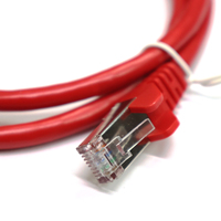 Cable de Red con Conector RJ45 UTP FTP Cat5e Cat6 CAT7 de Fábrica
