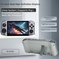 Console de jeu 09ULTRA Battle pour deux joueurs, version Mecha, GBA, console de jeu rétro haute définition 5,1 pouces, PSP, transfrontalier