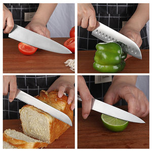 Набор кухонных ножей из нержавеющей стали - Product Image 6