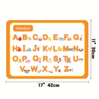 Set de table pour enfants en PP de qualité alimentaire, écologique, antidérapant, éducatif, résistant à la chaleur, avec logo personnalisé