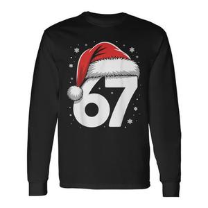 Maglietta a maniche lunghe Xmas Gen Alpha Slang Meme Youth 67 Christmas - Product Image 1