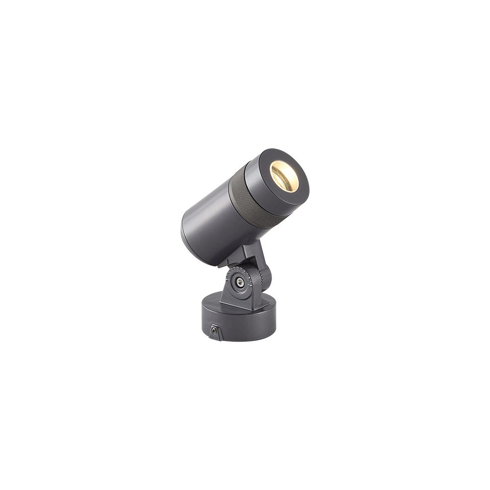 Outdoor 6W COB LED Floodlight Warm White CRI 90 Adjustable Beam Angle Landscape Garden IP66 CE Certified Aluminum Body Remote
