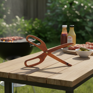 <span class=keywords><strong>Ciseaux</strong></span> en bois, pinces à légumes créatives en bois, pinces à steak, <span class=keywords><strong>ciseaux</strong></span> à pain, pinces à barbecue, outils de pâtisserie et de boulangerie - Product Image 1