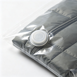 Transparent Hanging <b>Compression</b> Coat <b>Bag</b> Dustproof Clothes Storage Organizer Air Exhaling Garment Cover for Wardrobe - Product Image 6