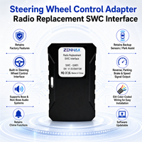 Adaptateur de remplacement d'autoradio pour GMC Sierra 1500 2500 3500 2007-2013, avec audio Bose, capteur de recul et commande au volant