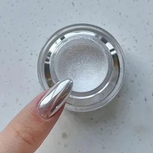 Polvo para Decoración de Uñas Aurora Moonlight de 0.3g/frasco, Pigmento Iridiscente que Cambia de Color, Polvo Holográfico Glamuroso para Frotar sobre las Uñas &W2 - Product Image 4
