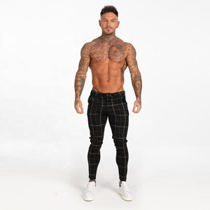 <span class=keywords><strong>Pantaloni</strong></span> a quadri Casual Dropship <span class=keywords><strong>pantaloni</strong></span> <span class=keywords><strong>Chino</strong></span> <span class=keywords><strong>Skinny</strong></span> <span class=keywords><strong>pantaloni</strong></span> alti elasticizzati comodi <span class=keywords><strong>pantaloni</strong></span> neri aderenti alla caviglia - Product Image 2