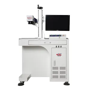 Foster Multifunctional Laser Marking Machines Cabinet Fiber Optic Laser Marking Machine 20w 30w 50w Raycus Source