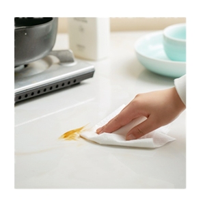 Rouleaux d'essuyage en <span class=keywords><strong>tissu</strong></span> non tissé Spunlace Lingettes nettoyantes humides <span class=keywords><strong>pour</strong></span> adultes Vente en gros <span class=keywords><strong>pour</strong></span> le nettoyage des fenêtres de la cuisine - Product Image 5