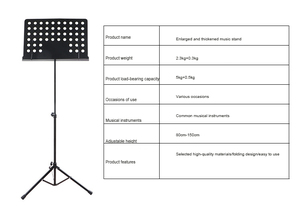 Usine En Gros Nouveau Design <span class=keywords><strong>Pliable</strong></span> Portable Multifonctionnel Chanson Feuille Élevé <span class=keywords><strong>Pupitre</strong></span> De Musique Pour La Maison - Product Image 6