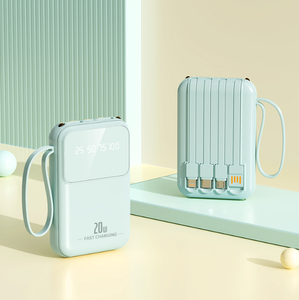 พาวเวอร์แบงค์พกพา 120W พร้อมสายชาร์จในตัว ชาร์จเร็วพิเศษ ได้รับการรับรองมาตรฐาน 3C ใช้ได้บนเครื่องบิน - Product Image 4