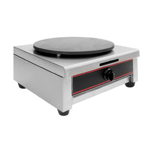 Crêpière électrique commerciale de 40cm de diamètre Crêpière automatique en acier inoxydable avec <span class=keywords><strong>plaque</strong></span> en <span class=keywords><strong>fonte</strong></span> - Product Image 3