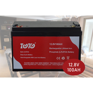 Batería de 12v 100ah de Iones de Litio y Fosfato de Hierro, Paquete de Celdas de Litio de 200ah, Batería de Litio - Product Image 3