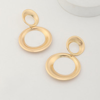 Boucles d'oreilles ethniques tendance en forme de goutte d'eau, ensemble de bijoux traditionnels, bijoux plaqués or, boucles d'oreilles en forme de gourde, grandes boucles d'oreilles de fête pour femmes