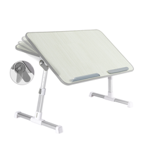 Bureau de lit réglable pour ordinateur portable, chaise de bureau, plateaux pour manger et ordinateurs portables
