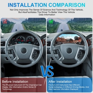 Navihua New Arrival <b>for</b> GMC Yukon Chevrolet Tahoe 2007 2013 Navihua Virtual Cockpit <b>Car</b> Dashboard Display Auto Dashboard Gauge - Product Image 4