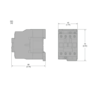 كونتاتور أصلي triasypact TVS 1NC BOBINA 18 V LC1E1801M7 ، كونتاتور LC1E1801M7 1NC اتصال مساعد - Product Image 6