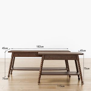 Mỹ Retro đau khổ hiện đại tối giản giao diện điều khiển Bảng với bện dây thiết kế cho lối vào nhà khách sạn hành lang hoặc tiền sảnh - Product Image 2