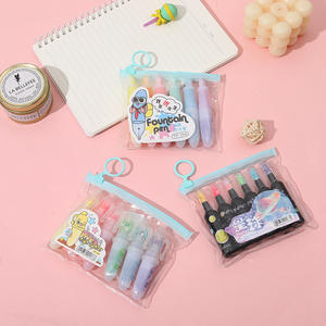 Prix usine petite taille kawaii <span class=keywords><strong>surligneur</strong></span> enfants Graffiti peinture couleur stylos <span class=keywords><strong>pastel</strong></span> fluorescent marqueur ensemble - Product Image 6
