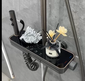 <span class=keywords><strong>2025</strong></span> Mới Hiện Đại Nhựa Thép Hệ Thống Vòi Hoa Sen Vòi Tĩnh Nhiệt Với Phun Mưa Mô Hình De Ducha Mixer Set Cho Phòng Tắm - Product Image 3