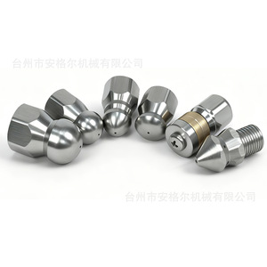 Buse rotative pour décontamination et détartrage des parois intérieures de conduites industrielles, 1500 bars, haute pression, raccord <span class=keywords><strong>femelle</strong></span>, tête hexagonale - Product Image 3