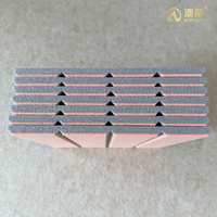 Panneaux acoustiques muraux à lattes en feutre double couche, à grille rayée, pour l'insonorisation, pour la décoration de cinéma maison, KTV et salles de cinéma