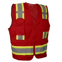 Chaleco de seguridad de alta visibilidad con logotipo y diseño personalizados para hombres y mujeres, chaleco de seguridad de tela transpirable para uso industrial.