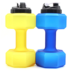 Bouteilles d'eau <span class=keywords><strong>Madou</strong></span> 2,2L Gym sans BPA en forme d'haltère colorées demi-gallon lave-vaisselle et eau bouillante sans danger pour le camping - Product Image 5