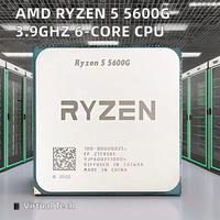 Brand New 5 5600G Processor 3.9GHz 6 Cores 16 Threads PC Gamer CPU in Stock