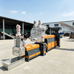 With Force Temp Control Single Screw Auto Suction Feeder Granulator Knives for Foam Packaging Machine Scrap Unit Maker Forced - Product Image 5