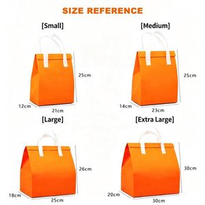 Custom Logo Eco-Friendly Biodegradable Non-Woven Thermal Food <b>Cooler</b> <b>Backpack</b> with for Closure Foldable Design for Cans Wine - Product Image 4