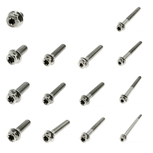 SOMOTO Taiwan SUS304 Stainless Steel Motorcycle Bolts M8 6-Lobe Hex Head PVD Burnt Titanium Motorbike Custom <b>Fasteners</b> - Product Image 3