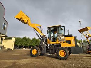 Chargeuse sur pneus compacte agricole multifonctionnelle diesel 4x4 avec <span class=keywords><strong>grappin</strong></span> à bois <span class=keywords><strong>pour</strong></span> la construction et l'ingénierie, fournie par l'usine - Product Image 4