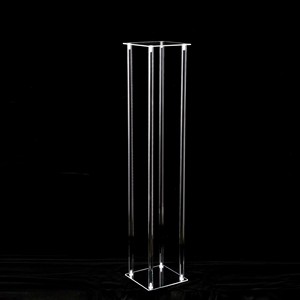 KE-FS01 Wholesale Acrylic Wedding <b>Flower</b> Stand Clear <b>Display</b> Stand Table Centerpiece Acrylic <b>Flower</b> Stands for Event Party Decor - Product Image 5