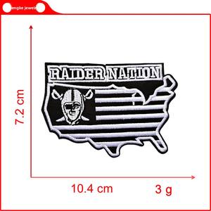 Patch brodé thermocollant grande taille pour moto, écusson d'équipe, club sportif, <span class=keywords><strong>Harley</strong></span>-Davidson Star - Product Image 3