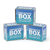 Boîte de protection en acrylique transparente de qualité supérieure pour boîte de rappel TCG – Boîte de présentation anti-UV pour produits de cartes à collectionner scellées