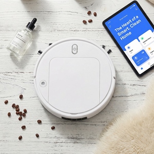 เครื่องดูดฝุ่นหุ่นยนต์อัจฉริยะอัตโนมัติแบบชาร์จไฟได้ เครื่องทำความสะอาดในครัวเรือน เครื่องใช้ไฟฟ้าขนาดเล็กในบ้าน - Product Image 4