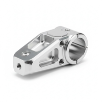 Châssis de patinage de vitesse professionnel en aluminium 6061-T6 de haute précision, usiné CNC, composants de cadre de patinage en ligne