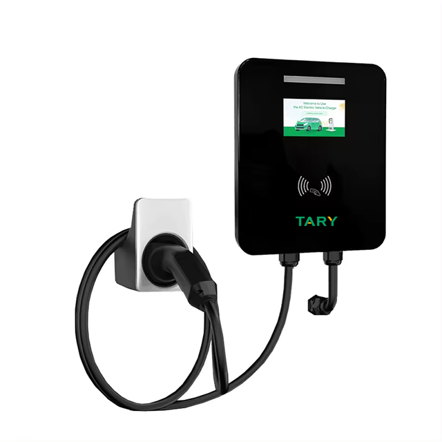 11KW Charging Station APP RFID Card Plug and Play Function AC EV Wall Mounted Charger