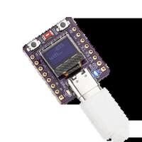 ESP32-C3 Wifi BT5.0 papan pengembangan 4m SPI Flash Antarmuka tipe-c dengan layar OLED 0.42 inci aksesori perangkat pintar DIY