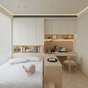 Custom Modern Minimalist <b>Bedroom</b> Set Integrated <b>Cabinet</b> Tatami Bed Box Desk for Home School for Living Room Furniture <b>Storage</b> - Product Image 5