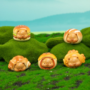 ยู โม คราฟท์ ตุ๊กตาเรซิ่นรูปหัวขนมปังน่ารัก แบบกล่องสุ่ม ของสะสม ของขวัญสำหรับเด็กและเพื่อนๆ - Product Image 2