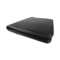   Portafolio de Cuero A4 Personalizado para Hombre, con Cierre, para Archivos, Productos de Arte, Documentos de Negocios, Carpeta para Libros, con Bolsillos