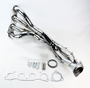 Ống xả Manifold tiêu đề cho 2002-2005 Honda Civic Si/Sir <span class=keywords><strong>2</strong></span>.0L 2002-2006 Acura RSX cơ sở <span class=keywords><strong>2</strong></span>.0L Đầu vào 1-3/4 "Outlet <span class=keywords><strong>2</strong></span>-1/<span class=keywords><strong>2</strong></span>" tiêu đề - Product Image 6