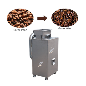 High Quality Small Mini Roasted Cocoa Bean Skin Removing Cacao Cracker Separating <strong>Winnower</strong> <strong>Machine</strong> for Sale - Product Image 2